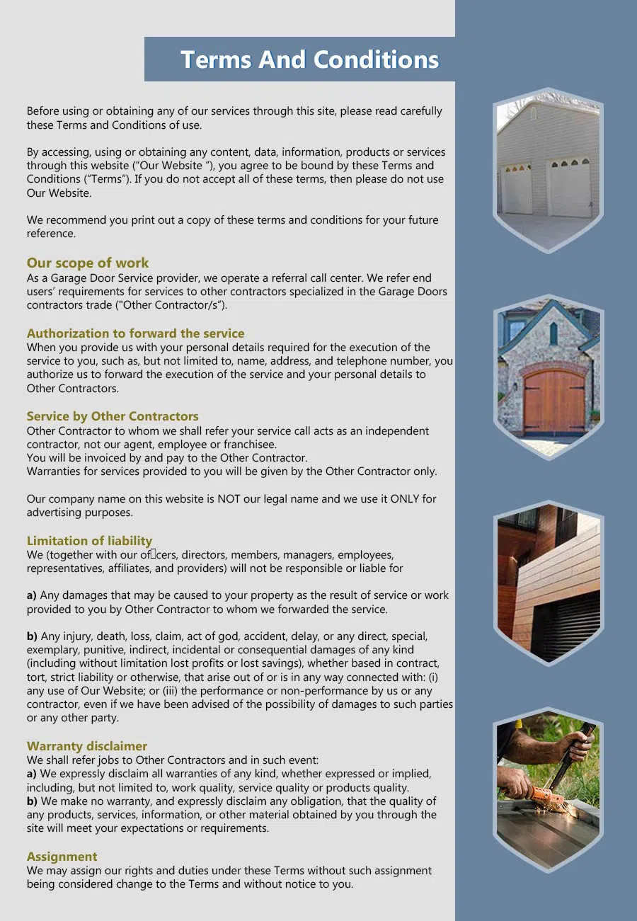 HighTech Garage Door Indianapolis, IN 317-647-0047